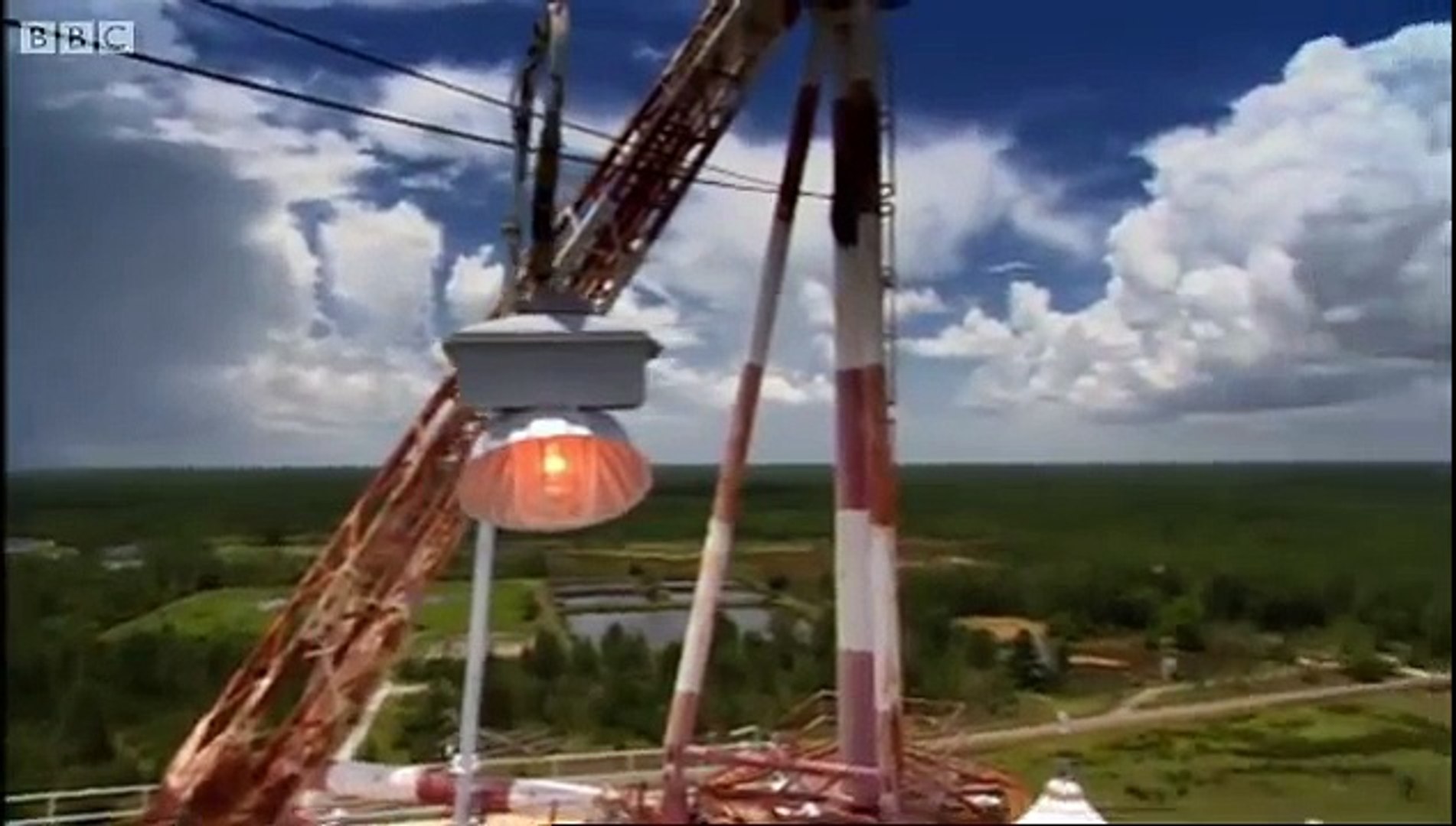 ⁣Space shuttle rocket booster test - Speed - BBC