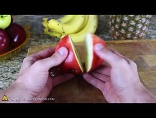 Create a Duck By Cutting Apple Tutorial
