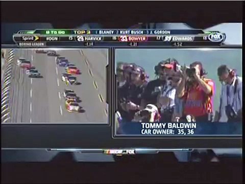 2011 Talladega Aaron's 499 Finish - Jimmie Johnson Wins (Interviews Included)