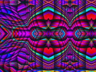 Visual Artist Frank Bonilla, Abstract Art Slideshow, Music by Carne Cruda