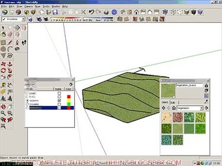 Sketchup tutorial for architect 1 - TERRAIN