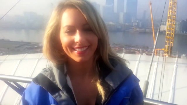 UFC UK ring girl Carly Baker talks to Fighters Only on top of the O2 Arena London