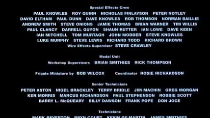 Tomorrow Never Dies End Credits - Surrender