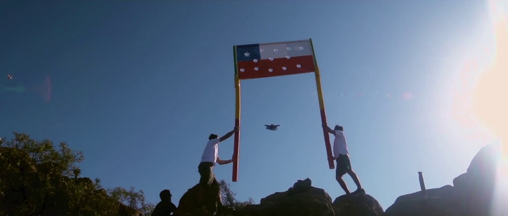 Crazy Wingsuit Precision Flight in CHILE!