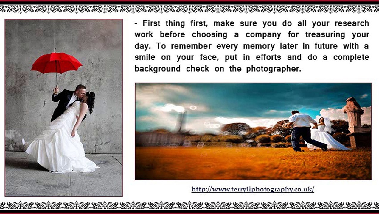 5 Ways To Choose Creative London Wedding Photographer