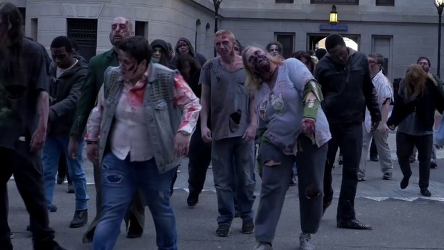 So scary ZOMBIE apocalypse prank