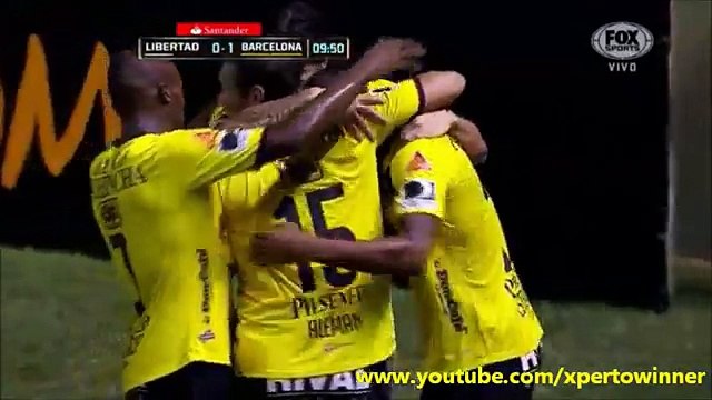 Libertad 1 vs 1 Barcelona SC ~ [Copa Libertadores 2015] - 09.04.2015 - Todos Los Goles & Resumen