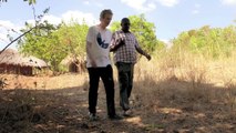 Peter Capaldi meets 3 children in Malawi who’ve lost their parents to HIV
