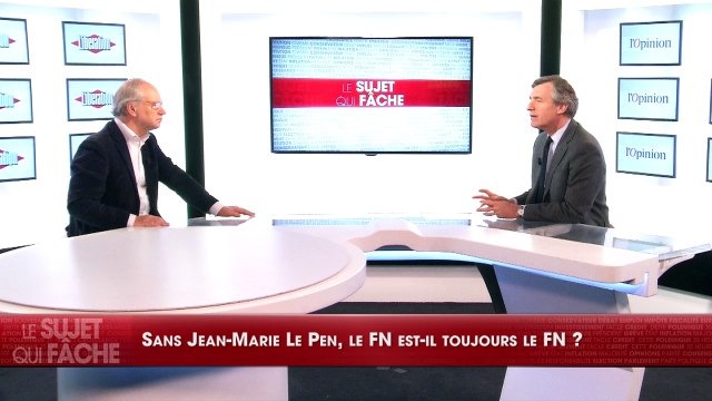 Joffrin : «Avec ou sans Jean-Marie Le Pen, le programme du FN ne changera pas»