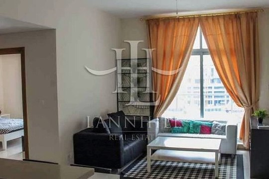 Bright Well Maintained Fully Furnished 1 Bedroom for Rent