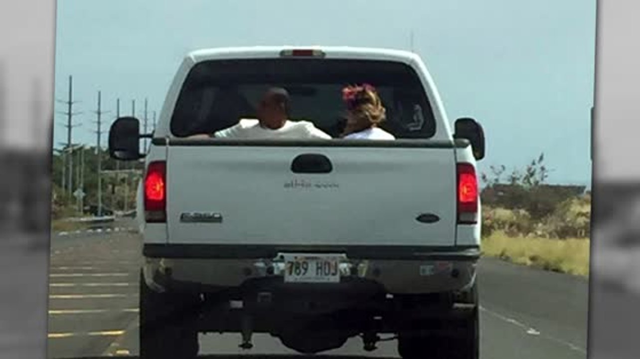 Jay Z & Beyoncé fahren per Anhalter auf Hawaii