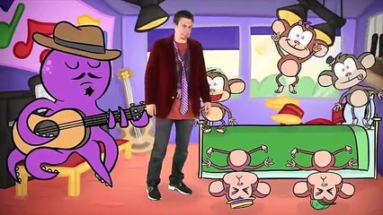 Five Little Monkeys Jumping on the Bed (Cool School)