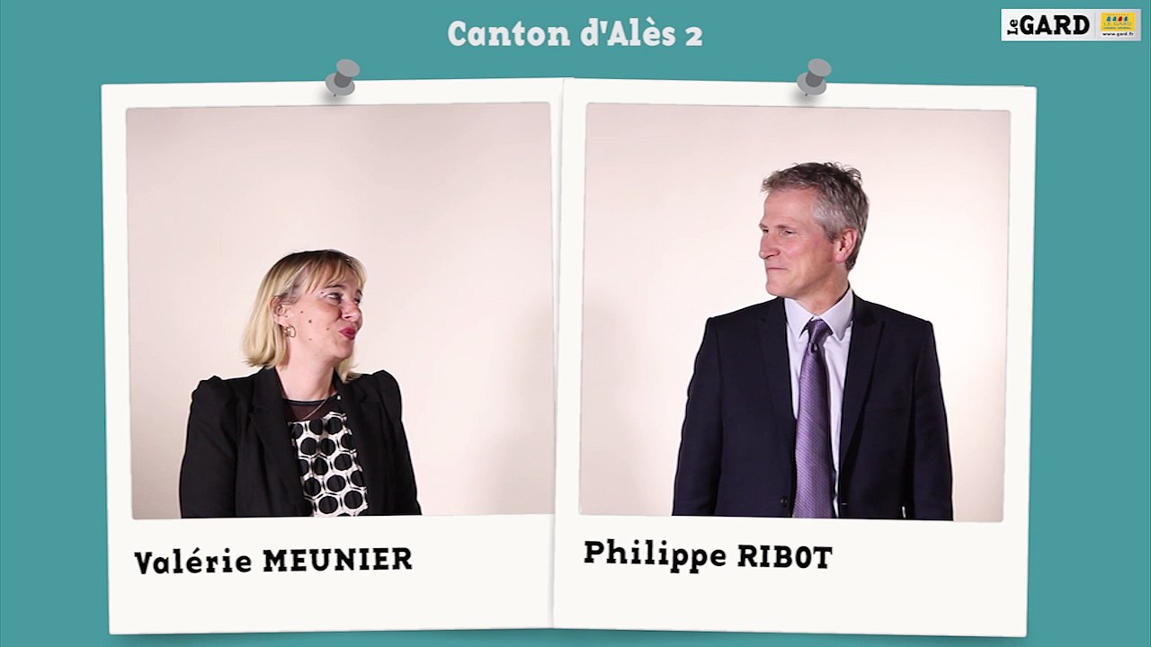 Canton d'Alès 2 : Valérie Meunier et Philippe Ribot