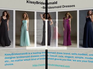 Modest Cheap Bridesmaid Dresses Collections