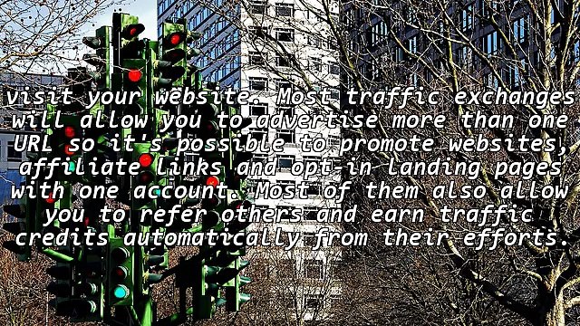 How To Get More Traffic To Your Website Using Traffic Exchanges