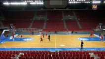 FCB Basket: Entrenamiento en el Abdi Ipecky Arena (Estambul)