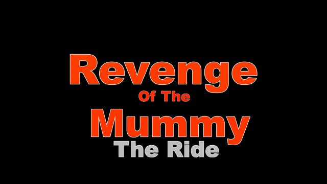 Revenge Of The Mummy (Night Vision POV) Roller Coaster at Universal Studios Hollywood HD