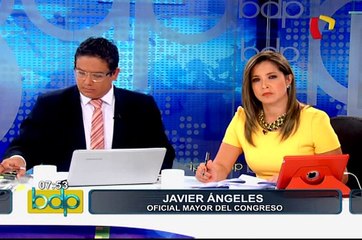 Javier Ángeles: “Patricia Robinson no presentó elementos, denuncia es falsa”