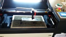 small laser engraving cuttin machine 300*500mm co2 50w,acrylic engraving -Liaocheng Ray Fine technology Co.,ltd