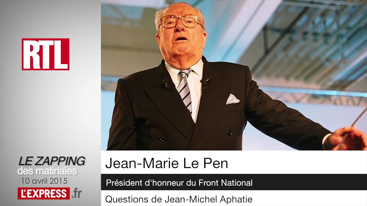 Jean-Marie Le Pen: "Marine Le Pen est en train de dynamiter sa propre formation"