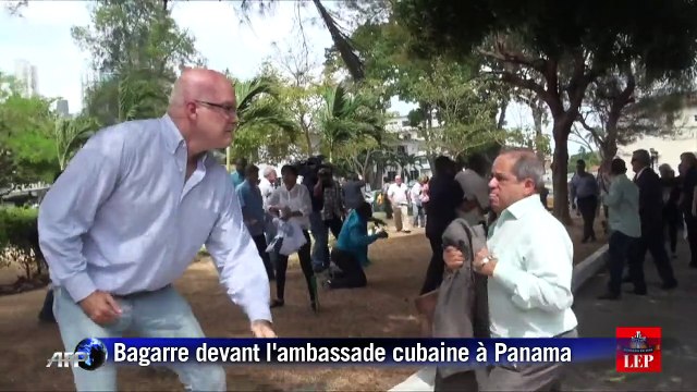 Panama: bagarre entre dissidents cubains et militants pro-Castro