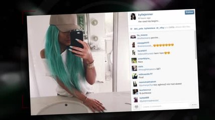 Kylie Jenner Has Dramatic New Colourful Hair For Coachella