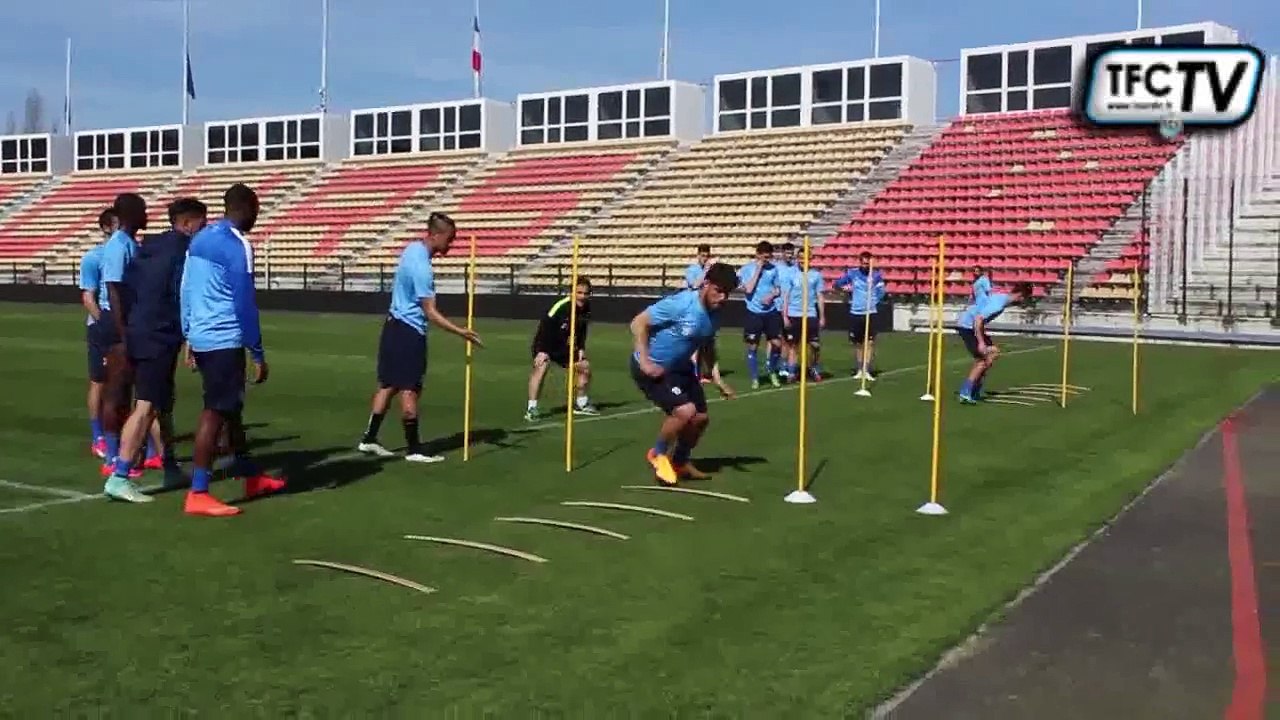 Entrainement du 9 avril 2015, veille de match