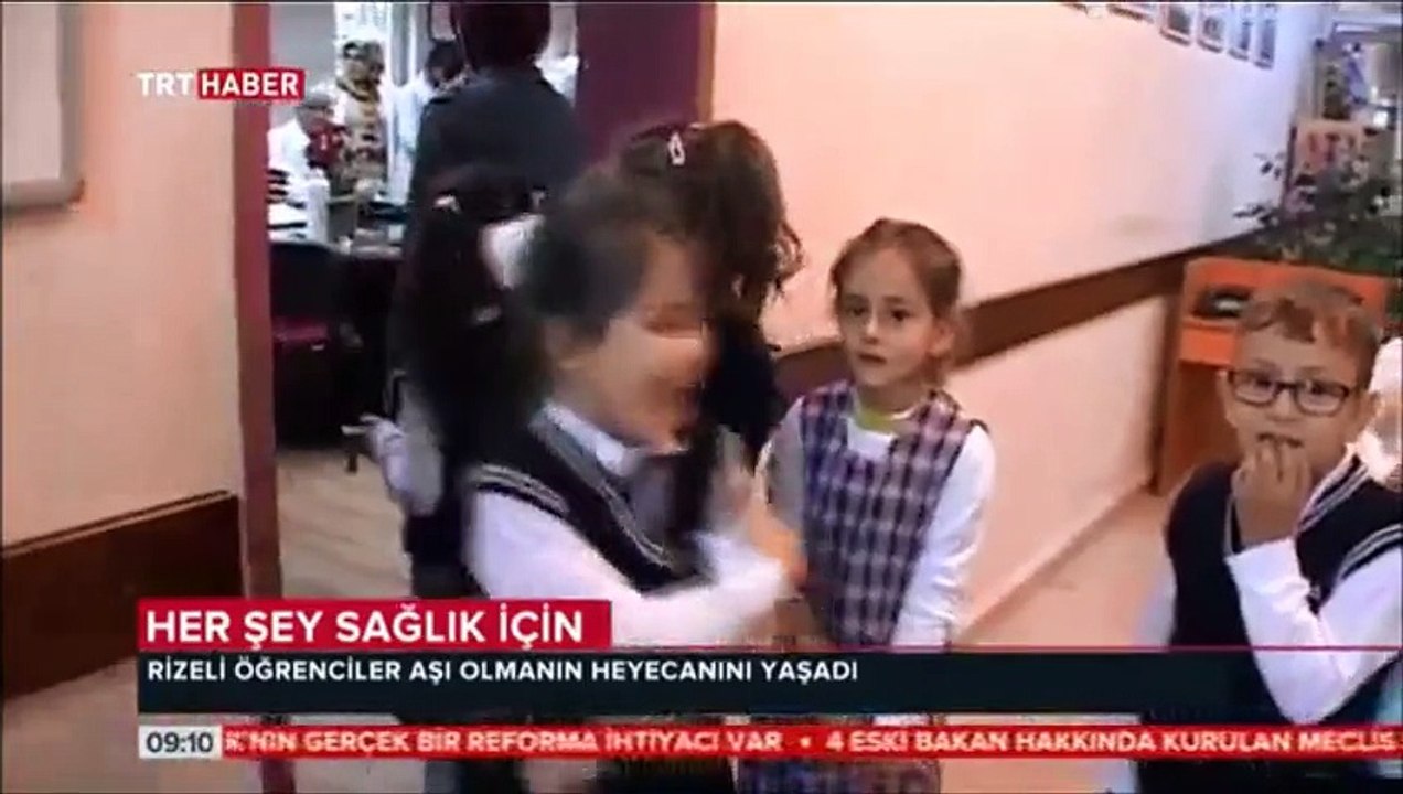 Rize'de Aşı Faaliyetleri