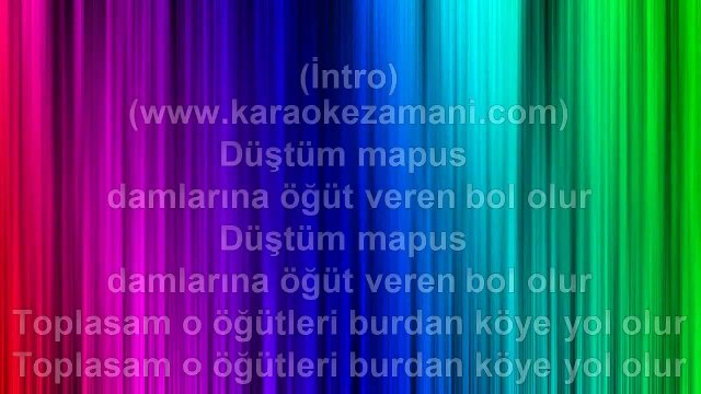 Cem Karaca - Namus Belası - 1975 TÜRKÇE KARAOKE