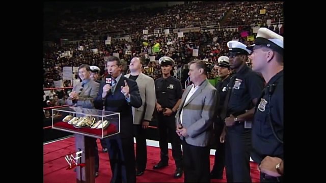 FULL-LENGTH - Raw - Stone Cold' drives a zamboni to the ring