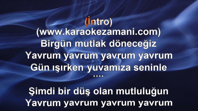 Cem Karaca - Mutlaka Yavrum - 1975 TÜRKÇE KARAOKE