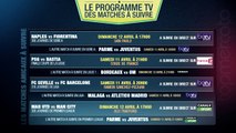 PSG-Bastia, Man Utd-Man City, Naples-Fiorentina... Le programme TV des matches du weekend à ne pas rater !
