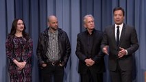 Michael Douglas, Kat Dennings, Jon Cryer et Jimmy Fallon jouent aux devinettes