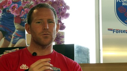 Mike Prendergast : "c'est difficile de comprendre le français"