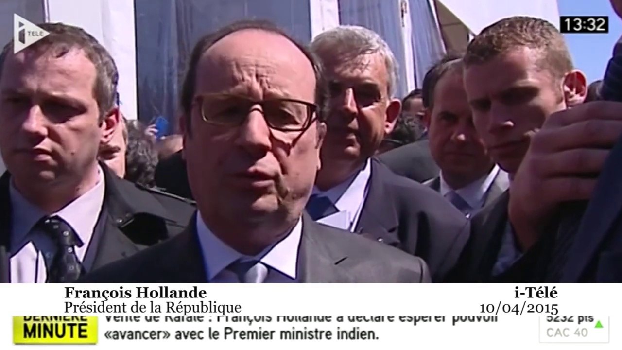 François Hollande : «Nous ne sommes pas loin» de finaliser la vente des Rafale