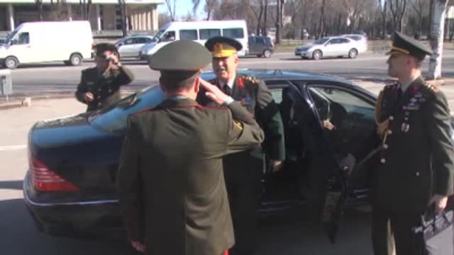 Kara Kuvvetleri Komutanı Orgeneral Akar Kırgızistan'da