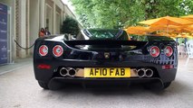 Arash AF10 supercar one of a kind - LOUD sound at Concours d Élegance at London Hurlingham Club