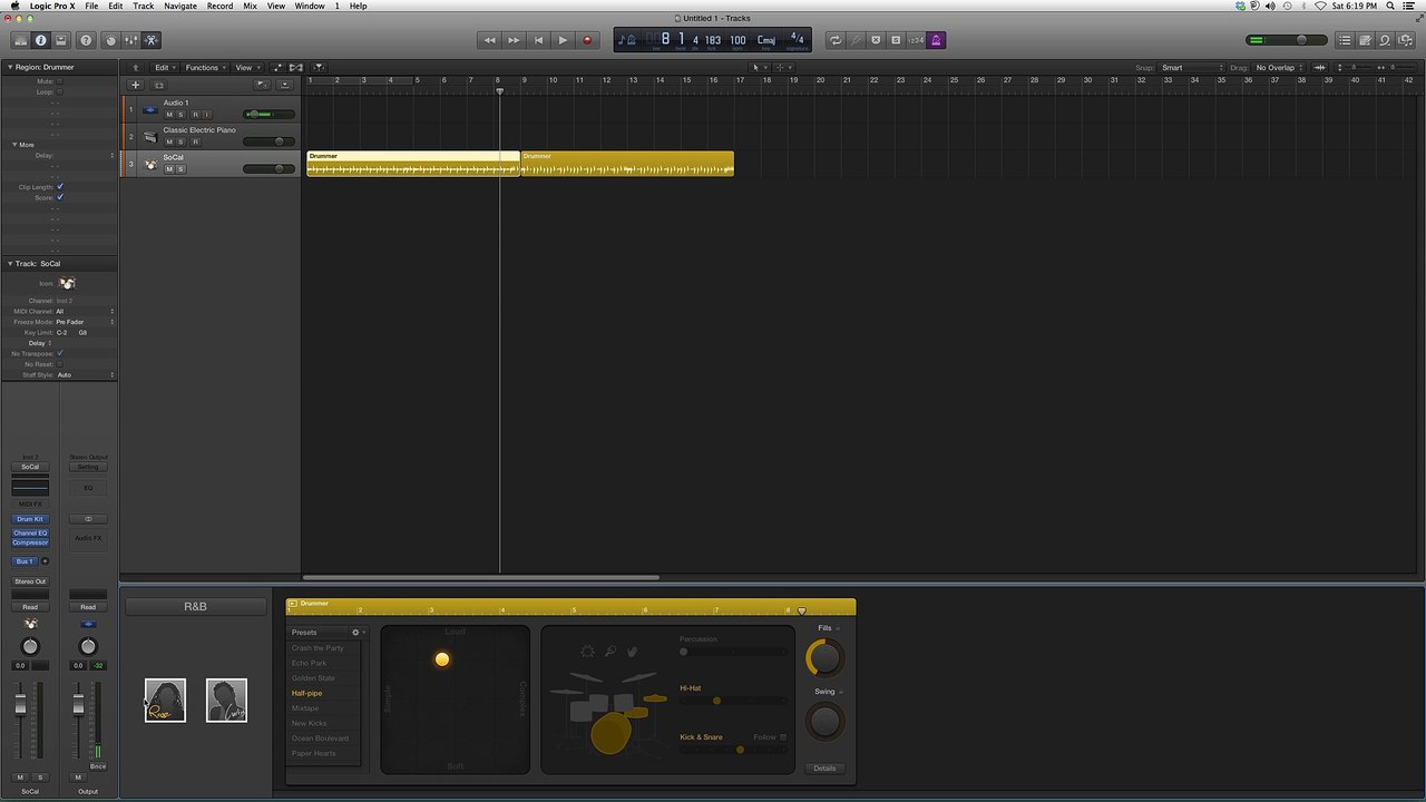 31.How To Create A Drummer Track In LogicPro