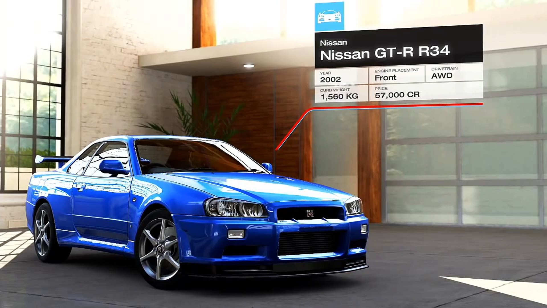 Forza 5 Ultimate Car Test 02 Nissan R34 Gtr Skyline Video Dailymotion