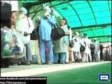 Sikh pilgrims arrive at Wagha Border Railway Station to take part in Besakhi Festival.