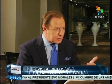 Evo: Medios de comunicación en AL están sujetos a intereses de dueños