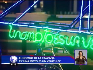 Número creciente de accidentes de motocicletas motiva campaña preventiva
