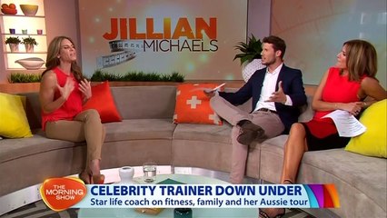 Jillian Michaels gets Aussies fit