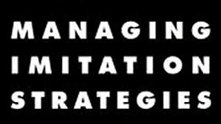 Download Managing Imitation Strategies Ebook {EPUB} {PDF} FB2
