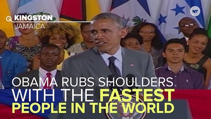 Obama Is Very Impressed With The World's Fastest People