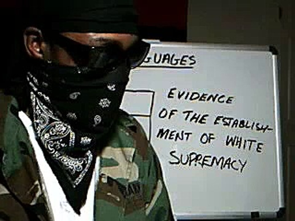 4th Stage: Refinement of Racism / White Supremacy