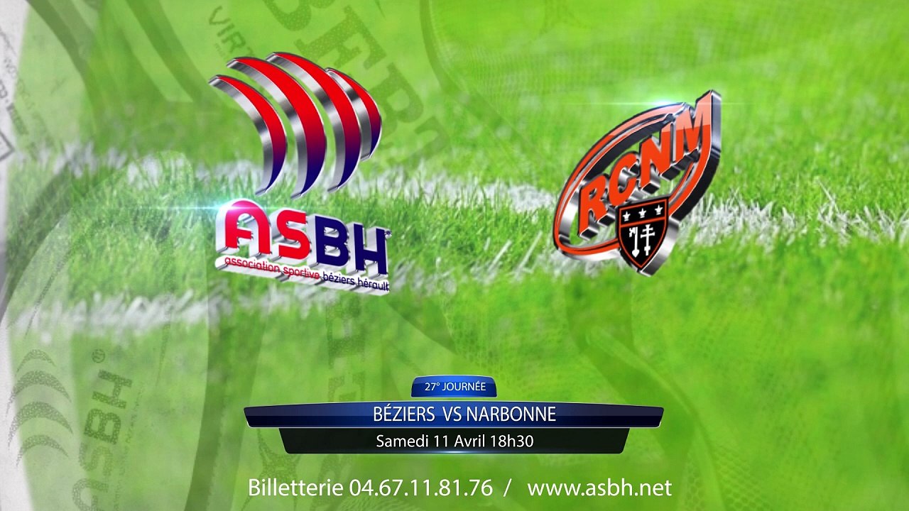 Avant Match J27 ASBH Narbonne avec Manny Edmonds