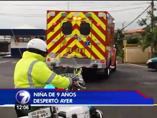 Niña que sobrevivió a choque en ruta 27 despertó y se encuentra estable