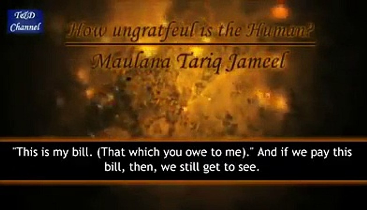Molana Tariq Jameel Bayan Har Hal Main Allah Ka Shukar Ada kro