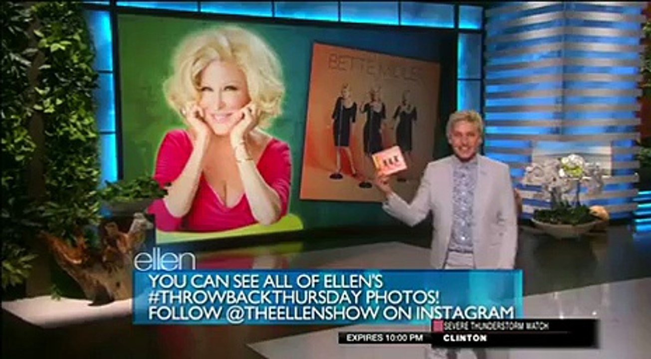 Bette Midler Performance Apr 09 2015